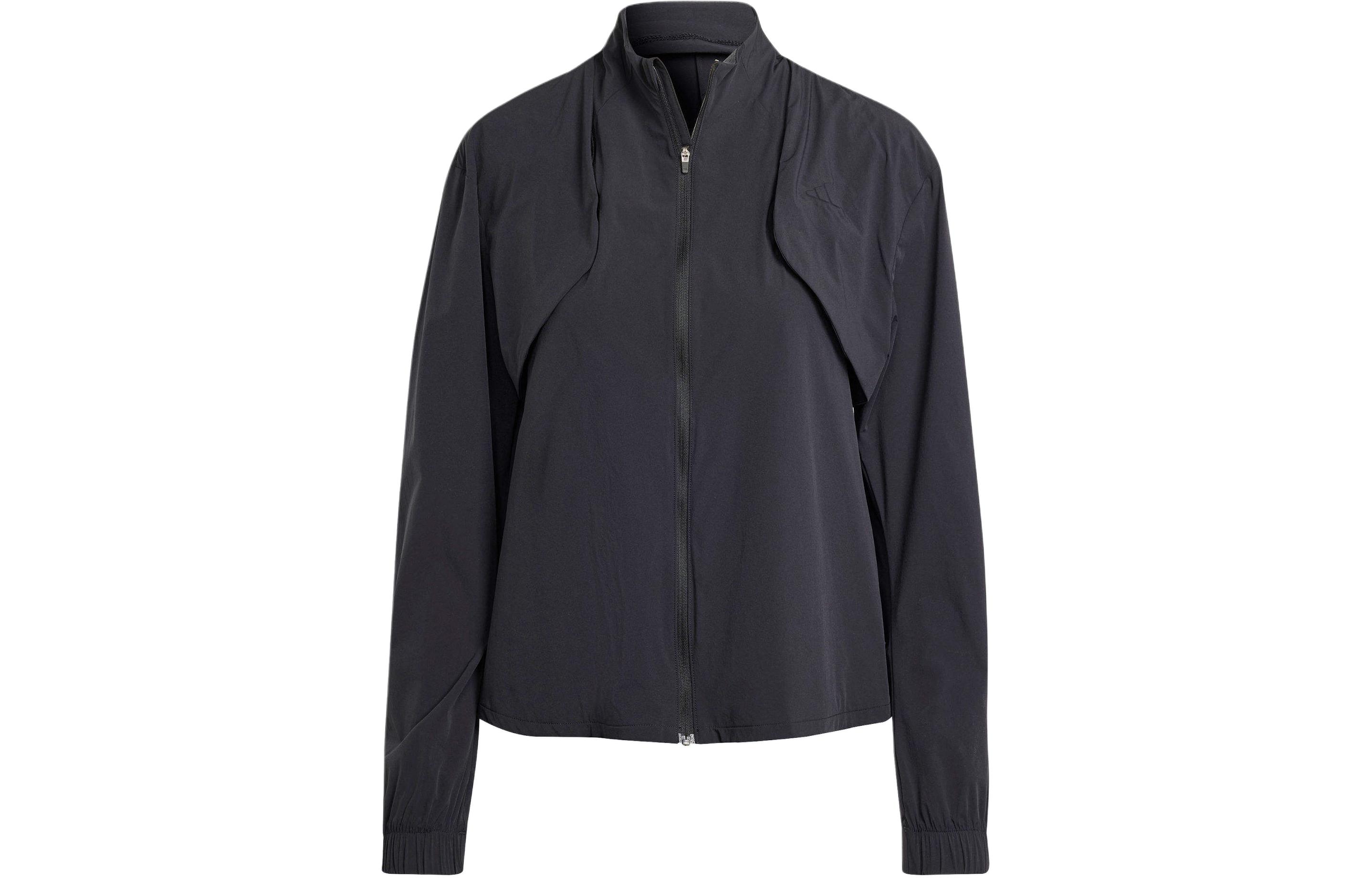 adidas Black Convertible Wrap Training Jacket IP5031