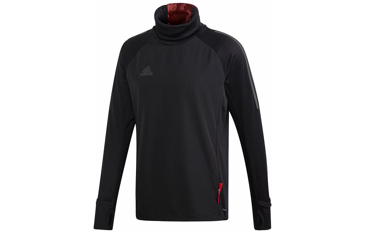adidas Black Crewneck Logo Jacket EH5759