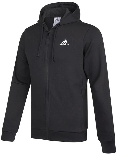 adidas-black-embroidered-logo-knitted-hoodie-jacket-hb-5081