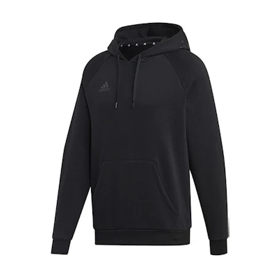 adidas Black Football Sports Pullover Hoodie DY5821