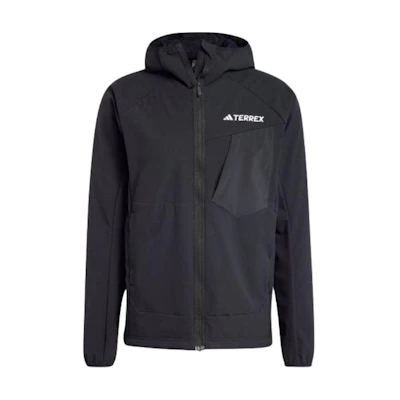 adidas Black Full-Zip Hoodie Jacket IW9443