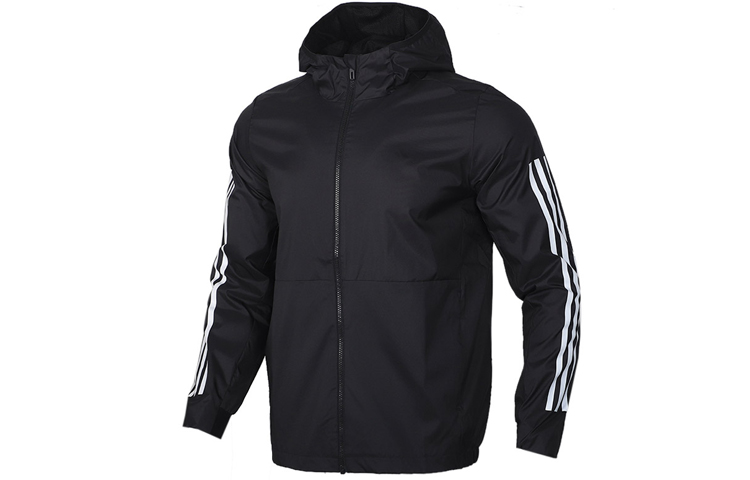 adidas Black Hooded Jacket FM9428