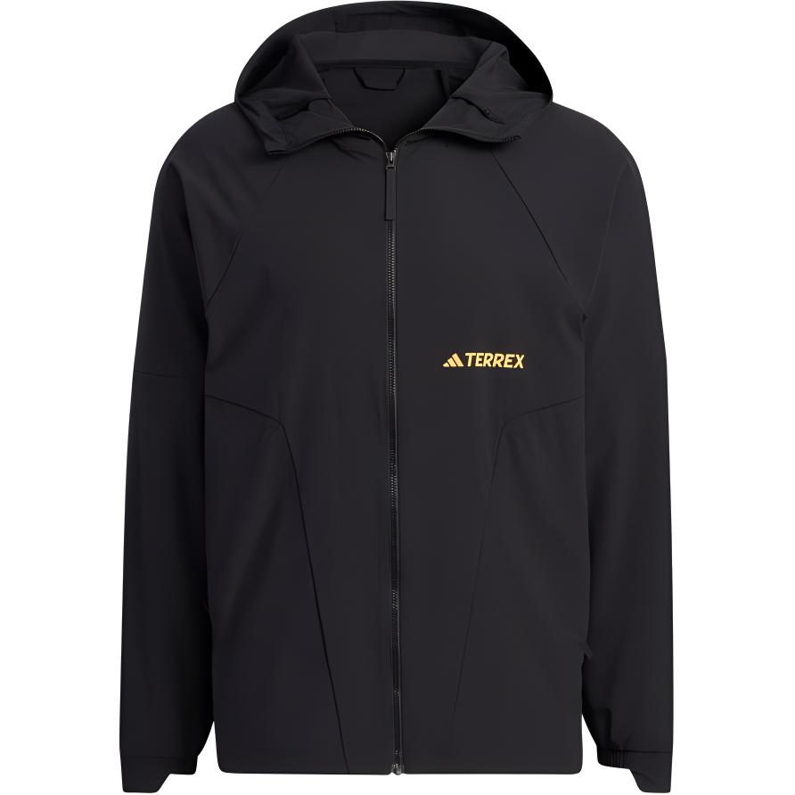 adidas Black Hooded Pilot Jacket IC1969