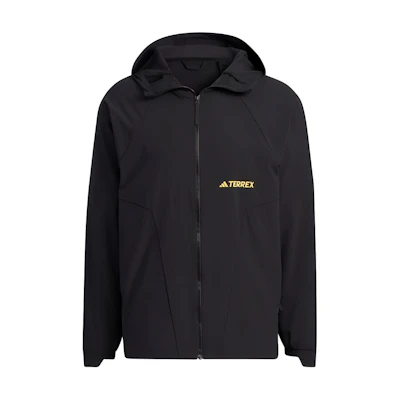 adidas Black Hooded Pilot Jacket IC1969
