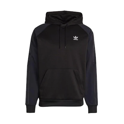 adidas Black Hoodie with Drawstring Waist and Kangaroo Pocket II5779