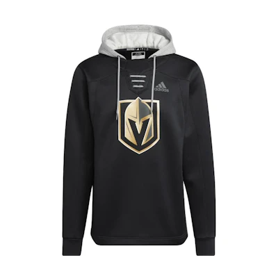 adidas Black Hoodie with Letter Logo Graphic Print HP1712