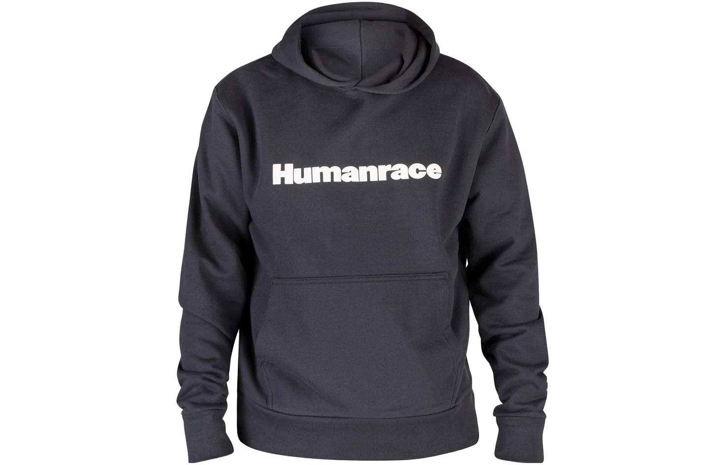 adidas Black Letter Graphic Hoodie Long Sleeve HS4817