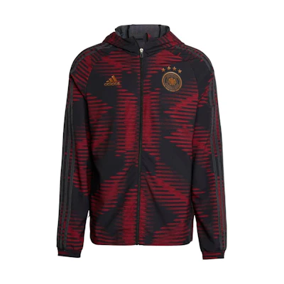 adidas Black Letter Print Striped Zip Jacket Japan Edition HC1272