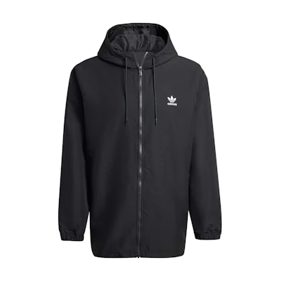 adidas Black Logo Long-Sleeve Fashion Jacket IZ1844