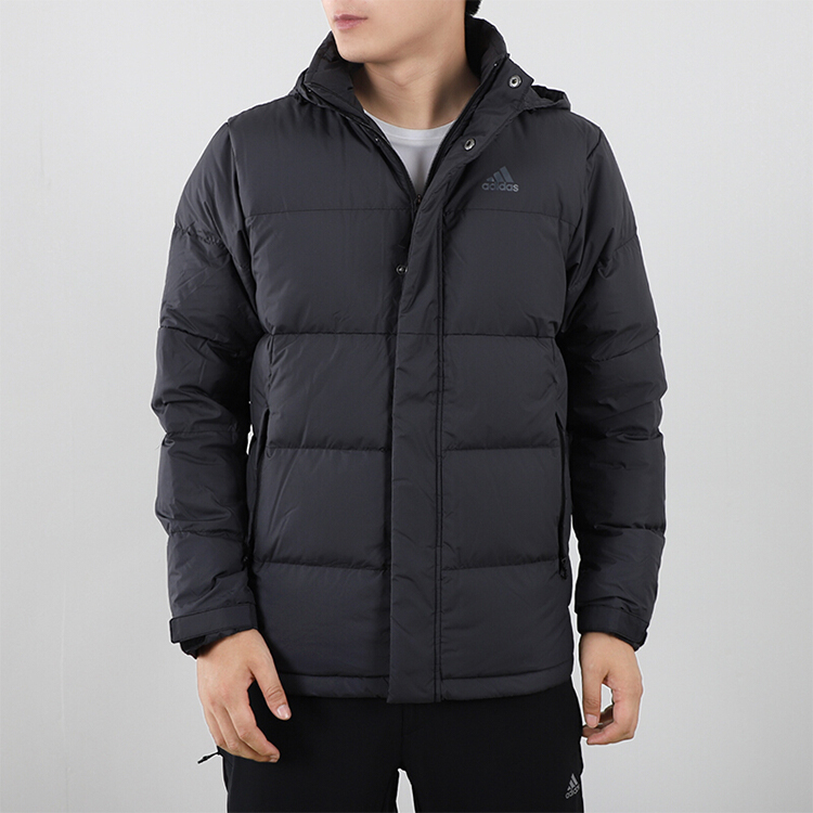 Adidas Black Logo Print Lightweight Packable Down Jacket GF0060 圖 4