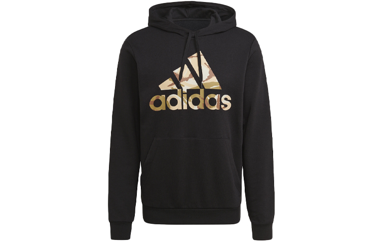 adidas Black Logo Printed Long-Sleeve Sweatshirt GL0019