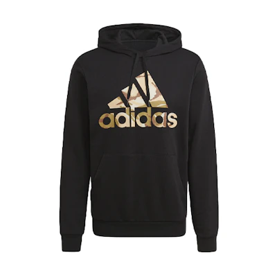 adidas Black Logo Printed Long-Sleeve Sweatshirt GL0019
