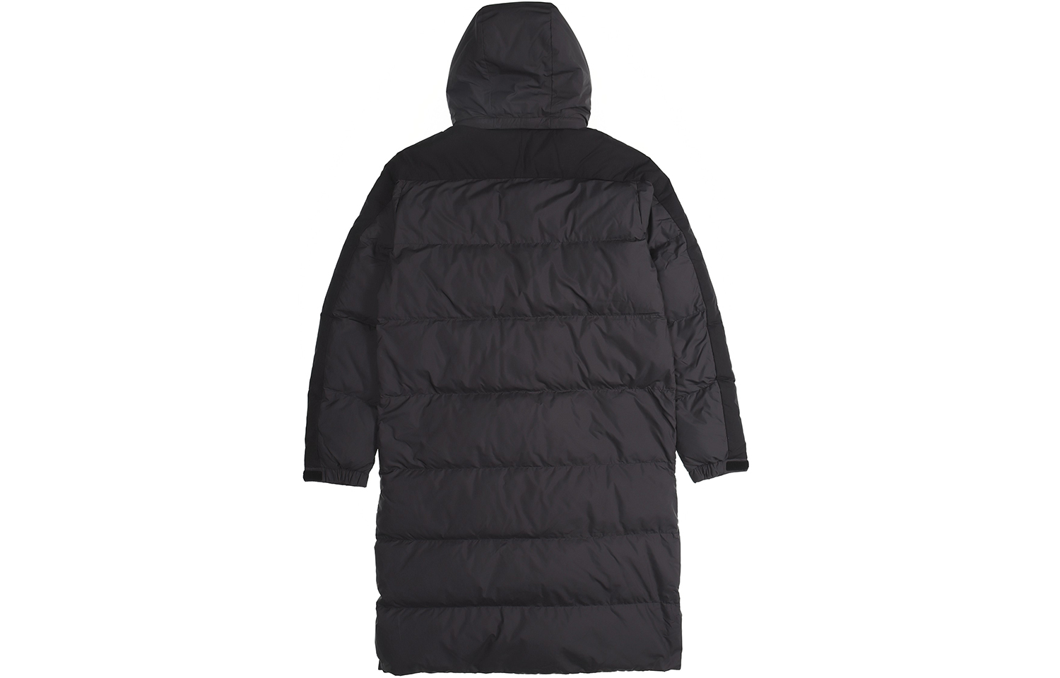 adidas Black Long Hooded Down Jacket for Unisex GF0070 圖 3