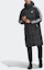 Shop 阿迪达斯黑色长款连帽羽绒服男女款 GF0070