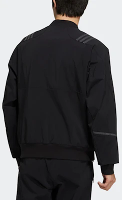 아디다스 블랙 미니멀 로고 파일럿 자켓 H40231 Shop 아디다스 블랙 미니멀 로고 파일럿 자켓 H40231