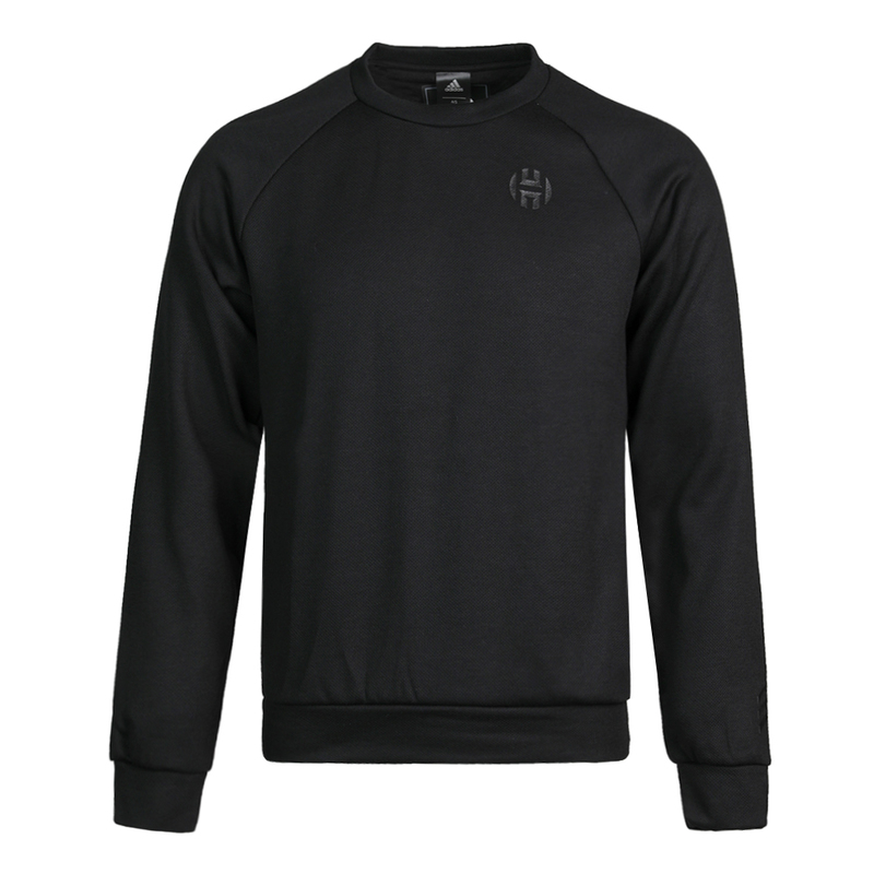 adidas Black Outdoor Crewneck Pullover Sweatshirt DU8099