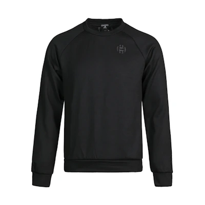 adidas Black Outdoor Crewneck Pullover Sweatshirt DU8099