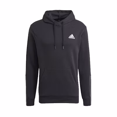 adidas Black Pullover Hoodie Casual Sportswear GP8598