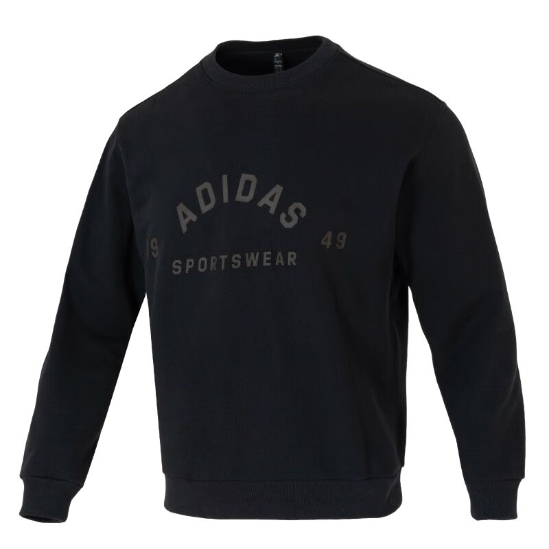 adidas Black Pullover Sweatshirt - Comfortable and Stylish JL6063