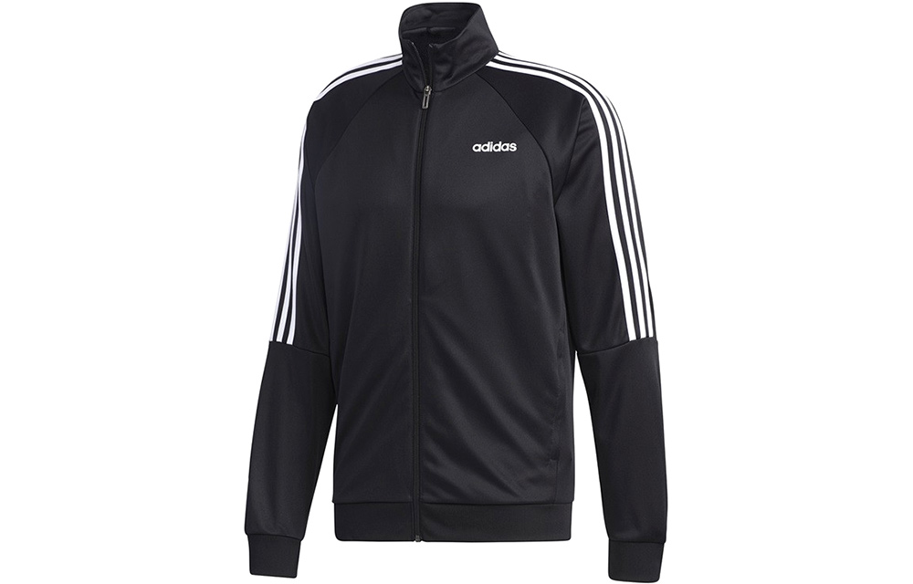 adidas Black Retro Track Jacket Windbreaker for Soccer Training GD2763