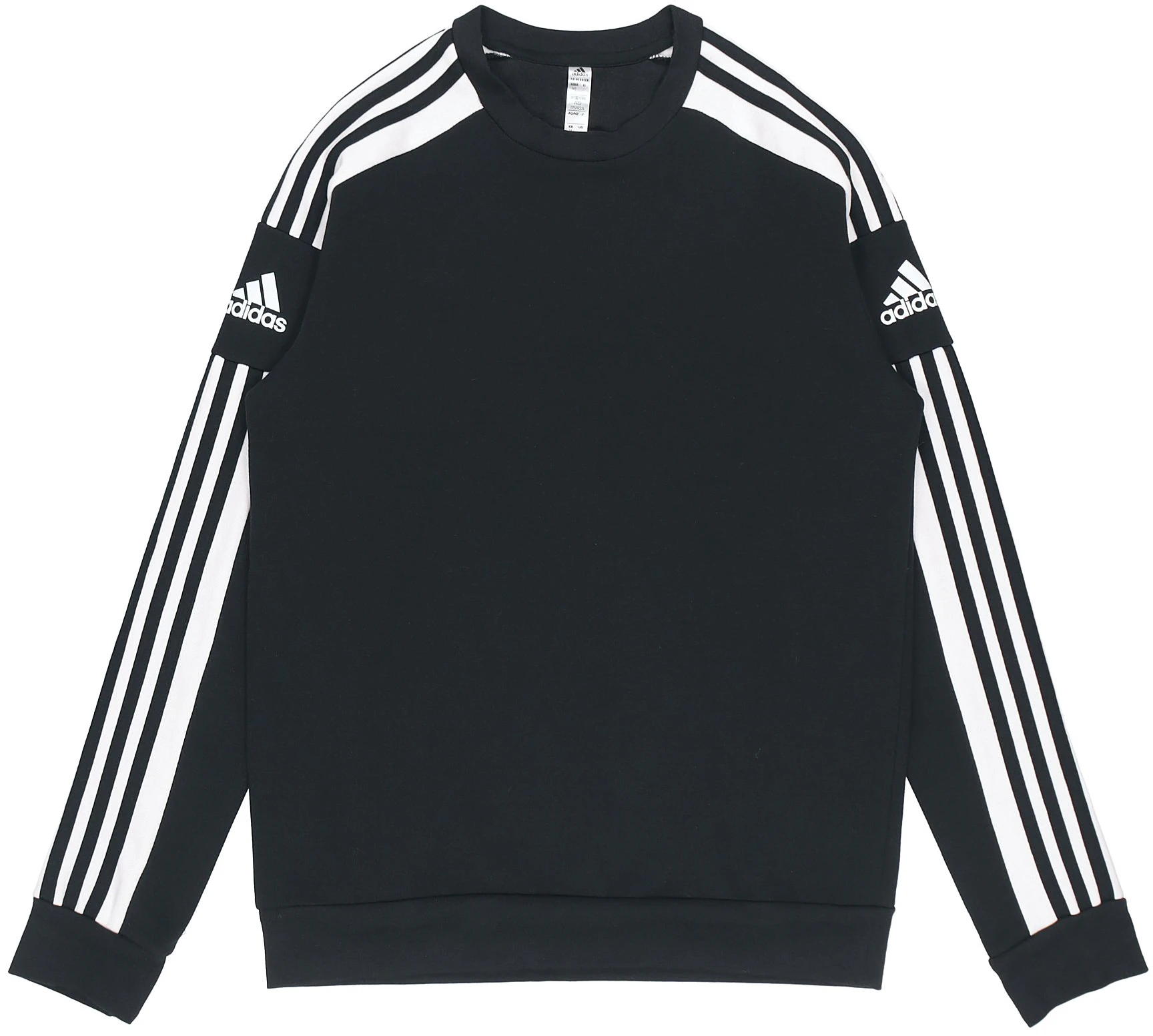adidas-black-round-neck-pullover-sweatshirt-long-sleeve-gt-6638