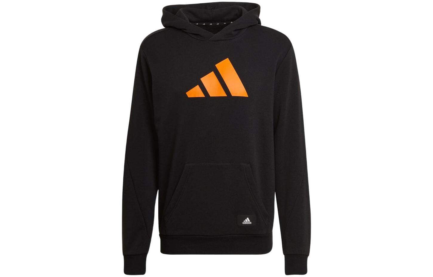 adidas Black Solid Color Casual Sports Hoodie Japan Edition HA1410