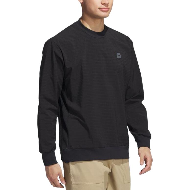 Purchase adidas Baju Sejuk Hitam Slim Fit Lengan Panjang Crewneck Lelaki IL9647