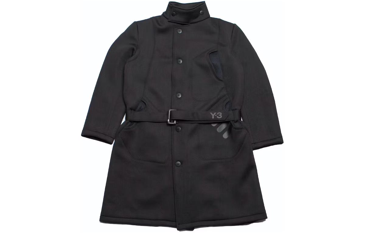 adidas Black Solid Color Stand Collar Single-Breasted Jacket CE6755