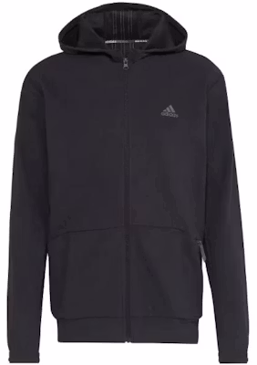 adidas Black Solid Color Track Jacket with Zip and Stand Collar HL2403 Buy adidas Black Solid Color Track Jacket with Zip and Stand Collar HL2403
