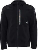 adidas Black Solid Knit Multi-Pocket Hoodie Jacket HE7404 adidas Black Solid Knit Multi-Pocket Hoodie Jacket HE7404