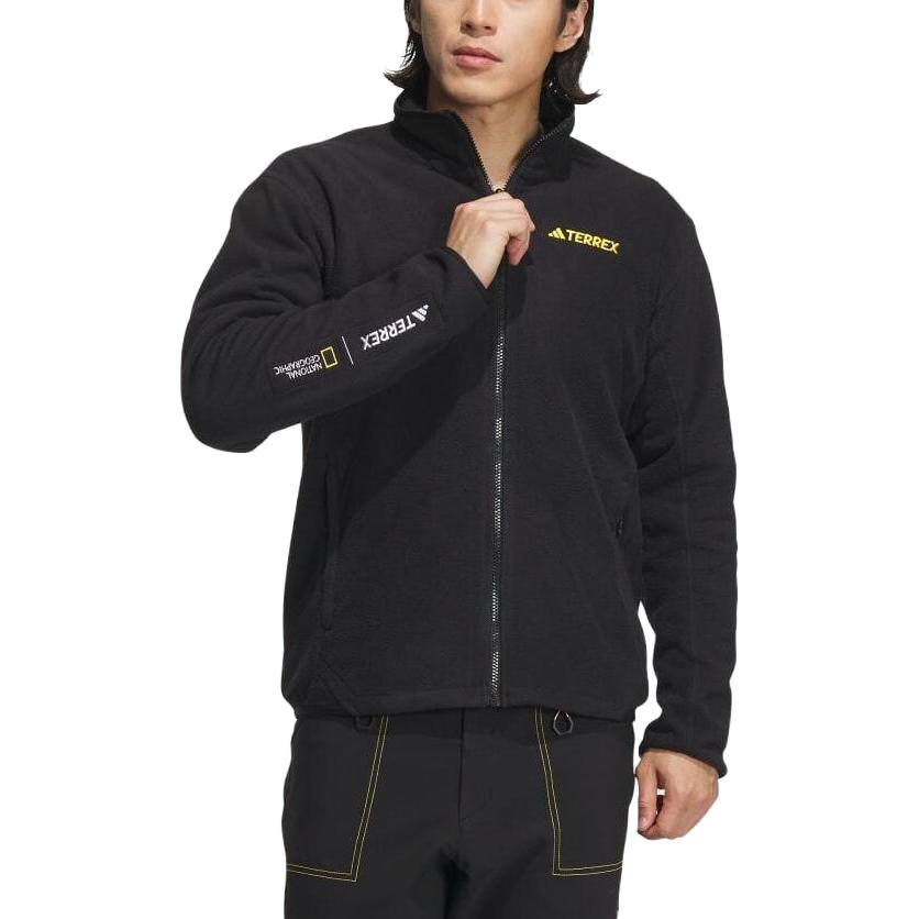 adidas Black Solid Pattern 3-in-1 Hooded Jacket IL8959 圖 8
