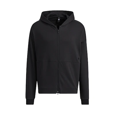 adidas Black Sports Hooded Zip-Up Jacket HD0079