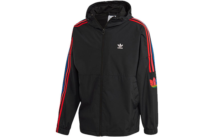 adidas Black Sports Hoodie Jacket - Perfect Gift for Him GF7125