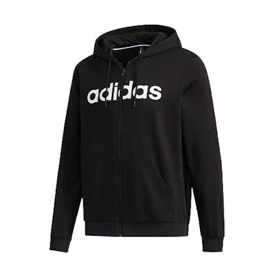 adidas Black Sports Hoodie Jacket FP7434
