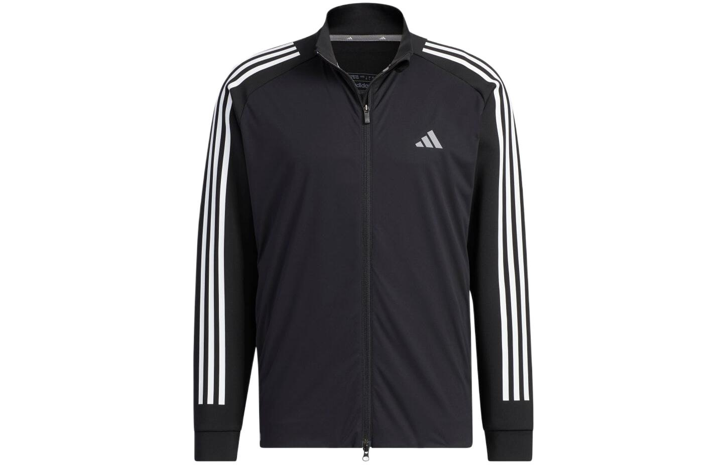 adidas Black Striped Logo Vintage Track Jacket Japan Edition HT6856-JAPAN