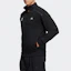 Sizing adidas Jaket Track Top Hitam Kasual Sukan GP0907