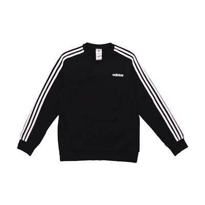 adidas Black Training Stripe Sweatshirt DQ3083