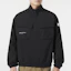 Shop adidas Black Utility Logo Patch Stand Collar Long Sleeve Jacket IP4987