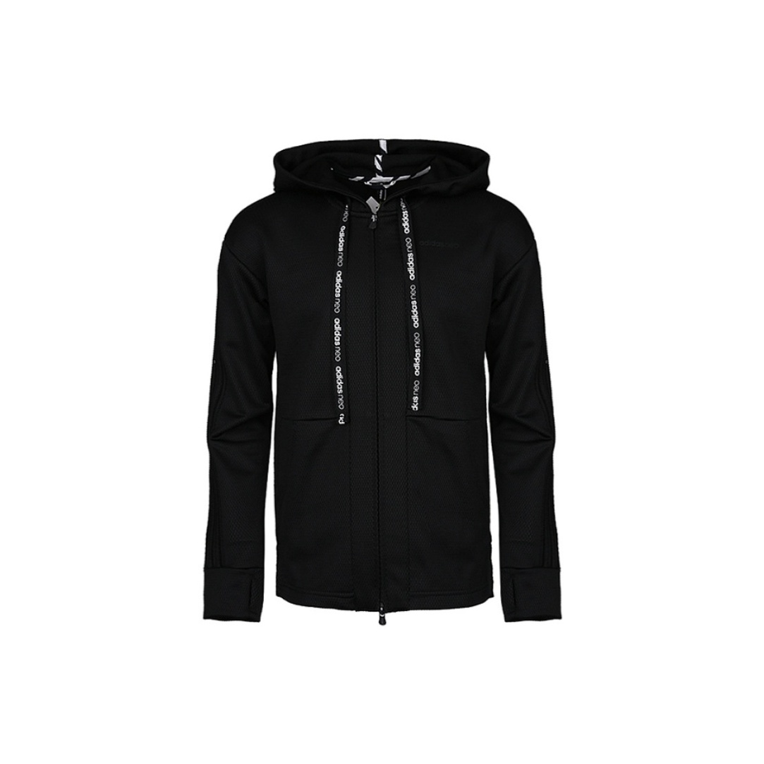 adidas Black Versatile Comfortable Breathable Jacket CV6878