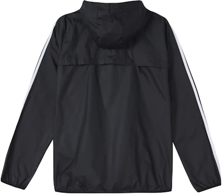adidas 黑色防風連帽梭織外套 休閒運動服 GK9026 Lookbook adidas 黑色防風連帽梭織外套 休閒運動服 GK9026