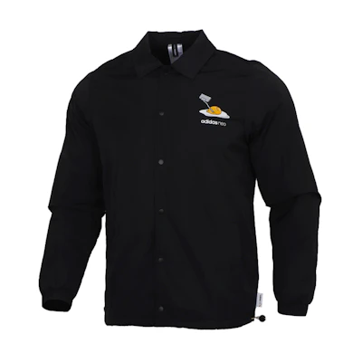 adidas Black Woven Casual Shirt Jacket GL7222