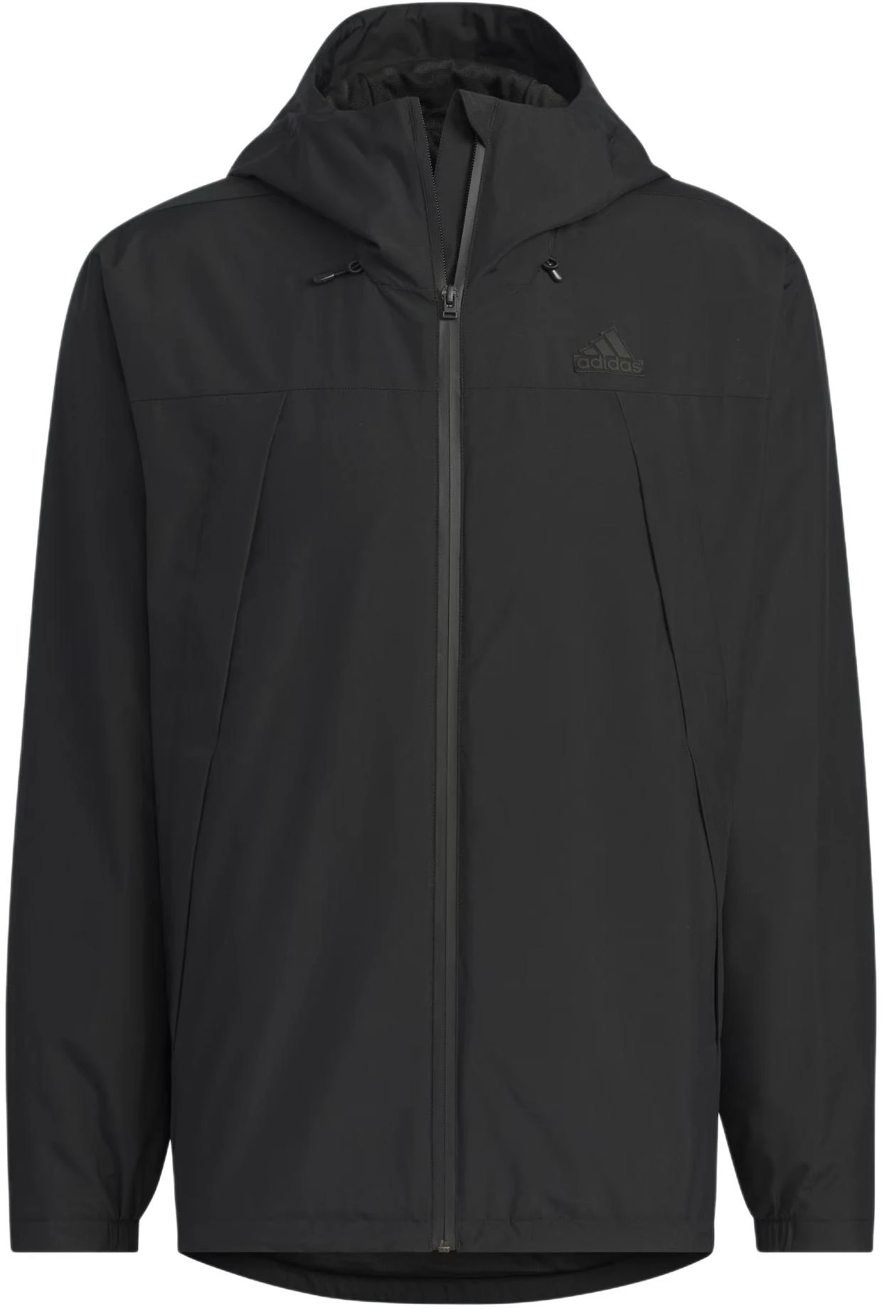 adidas-black-woven-reflective-hooded-jacket-casual-sportswear-jf-0962