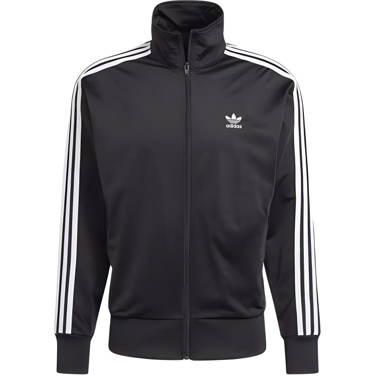 adidas Black Zip-Up High Neck Jacket GN3521-Blk