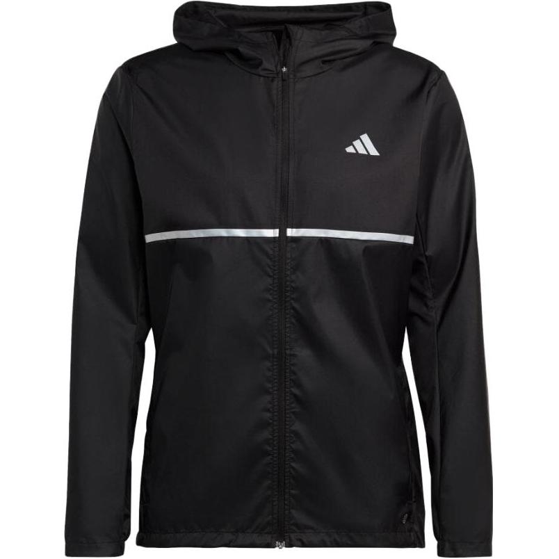 adidas Black Zip-Up Striped Hoodie Jacket (Japan Edition) HM8435-JAPAN