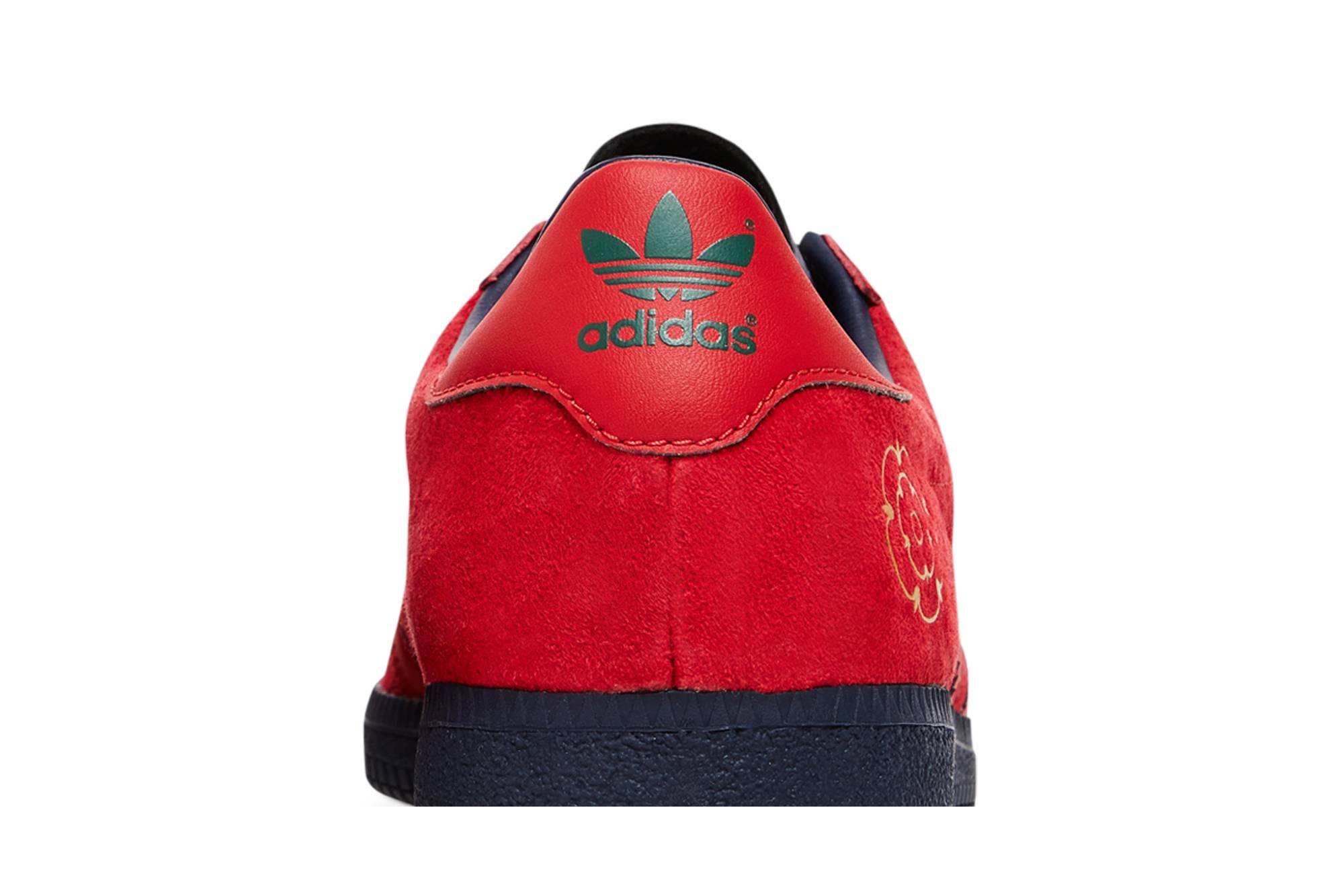 Sizing 阿迪达斯布莱克本伊伍德“兰开夏红玫瑰” GX7829