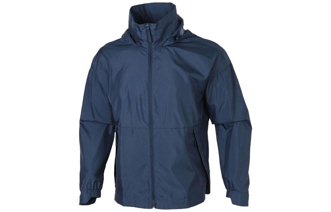 adidas Blue Colorblock Packable Running Training Hooded Jacket GK8686