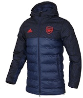 adidas Blue Mid-Length Casual Sports Jacket for Men Winter Edition EH5625 adidas Blue Mid-Length Casual Sports Jacket for Men Winter Edition EH5625