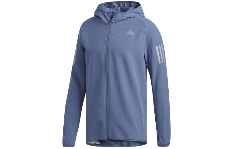 adidas Blue Running Hooded Jacket DQ2539