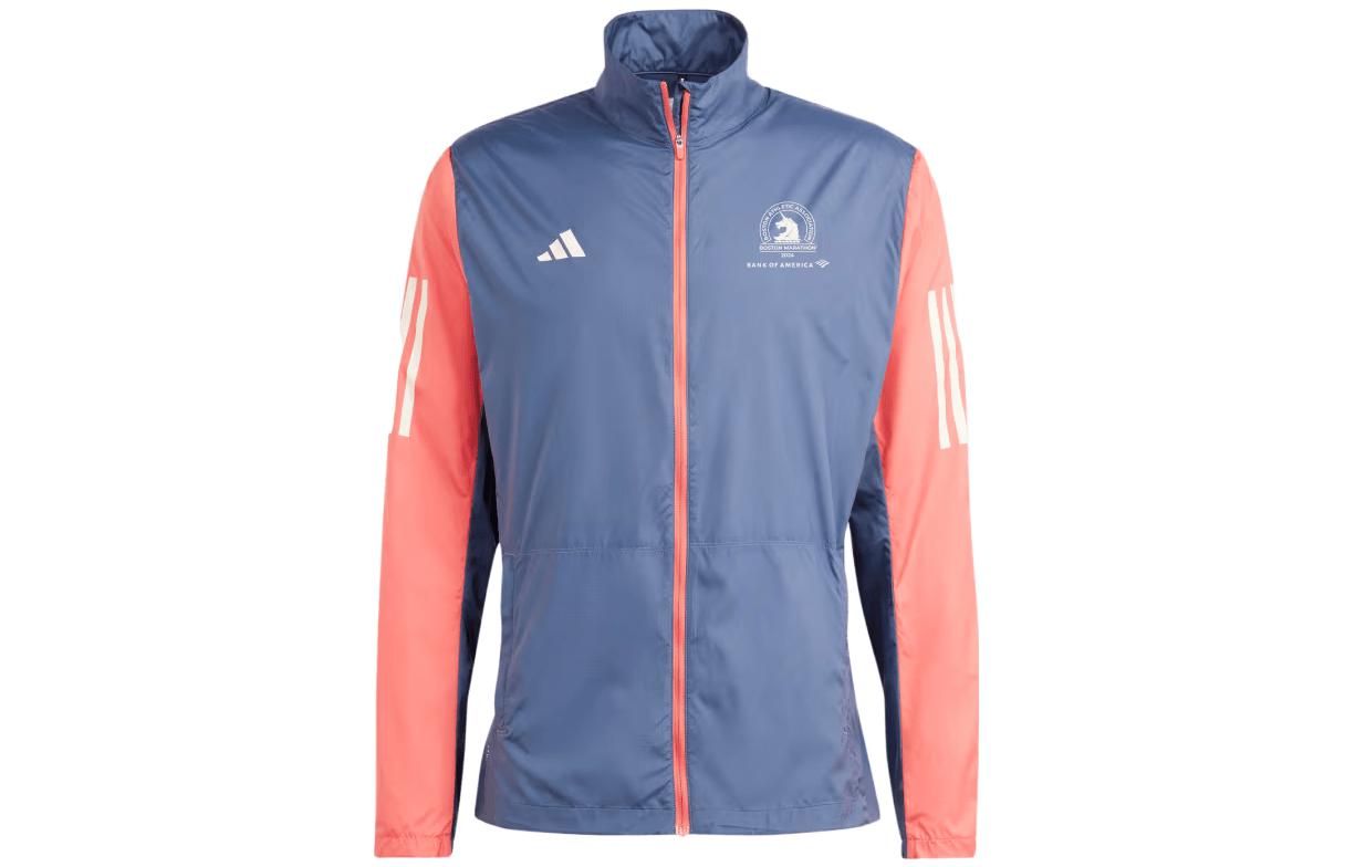 adidas BM24 Colorblock Logo Retro Striped Track Jacket for Men IT1447