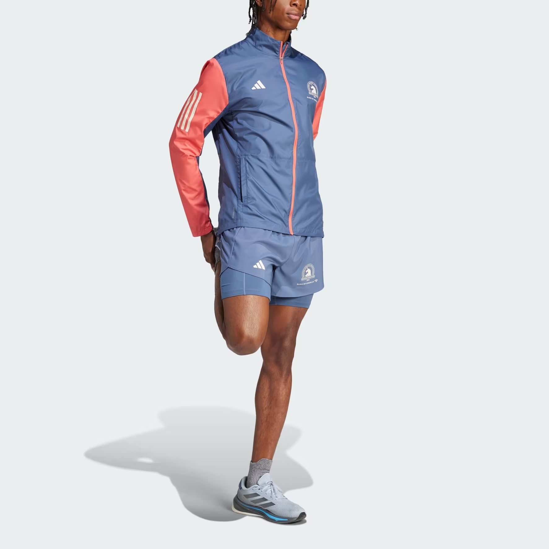 adidas BM24 Colorblock Logo Retro Striped Track Jacket for Men IT1447 圖 3